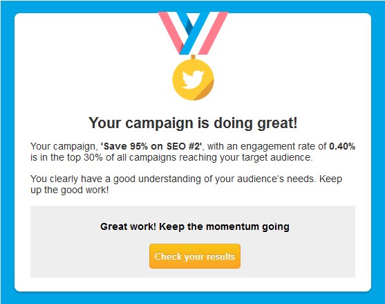 Twitter Campaign Results